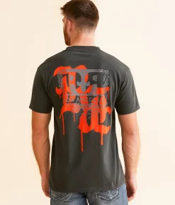 Graphic T-Shirts | Rock Revival Silo T-Shirt Black