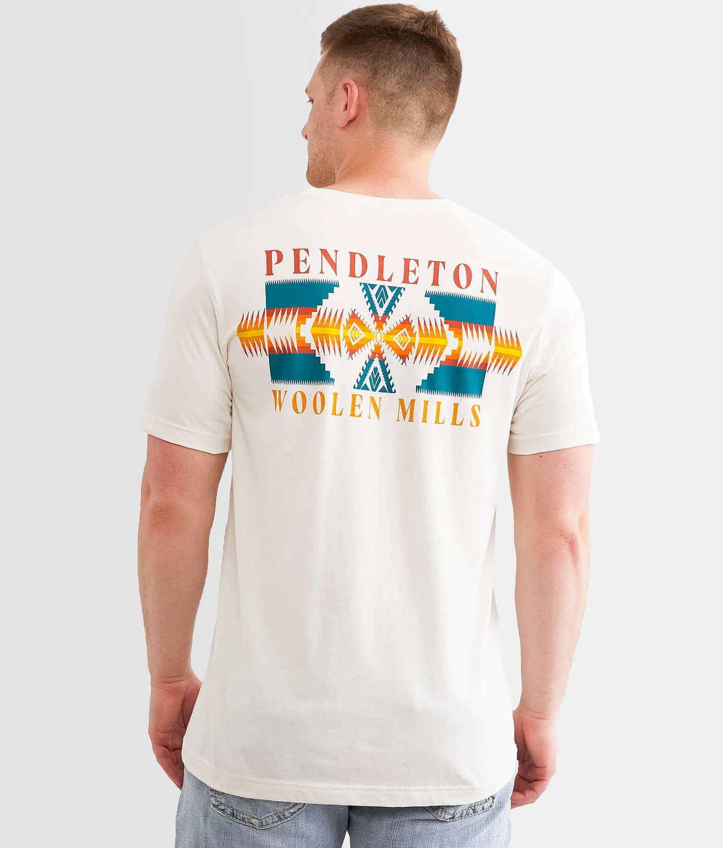Pendleton Silver Bark T-Shirt Vintage White
