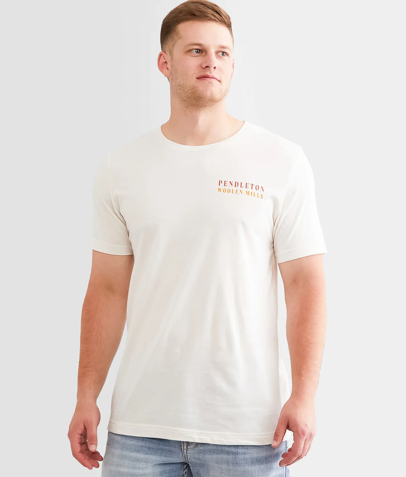 Pendleton Silver Bark T-Shirt Vintage White