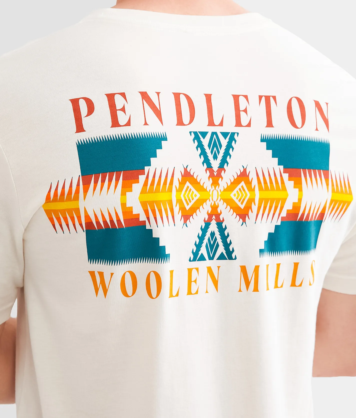 Pendleton Silver Bark T-Shirt Vintage White