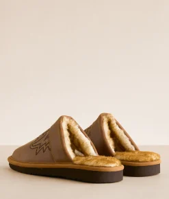 Shoes | Ariat Silversmith Exotic Leather Slipper Distressed Brown