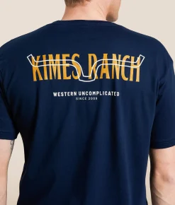 Graphic T-Shirts | Kimes Ranch Simple Layers T-Shirt Midnight Navy