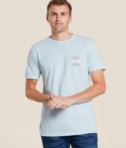 Ariat Simple Line Rancher T-Shirt Quiet Tide