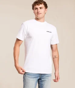Ariat Simple Serape Western T-Shirt White