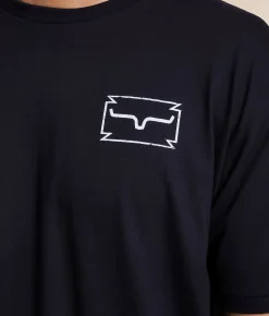 Tops|Graphic T-Shirts | Kimes Ranch Simple Split T-Shirt Black