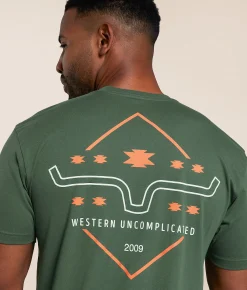 Kimes Ranch Simple West T-Shirt Royal Pine Sale