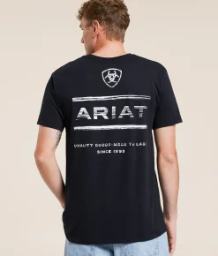 Ariat Simple Wooden Last T-Shirt Black Hot