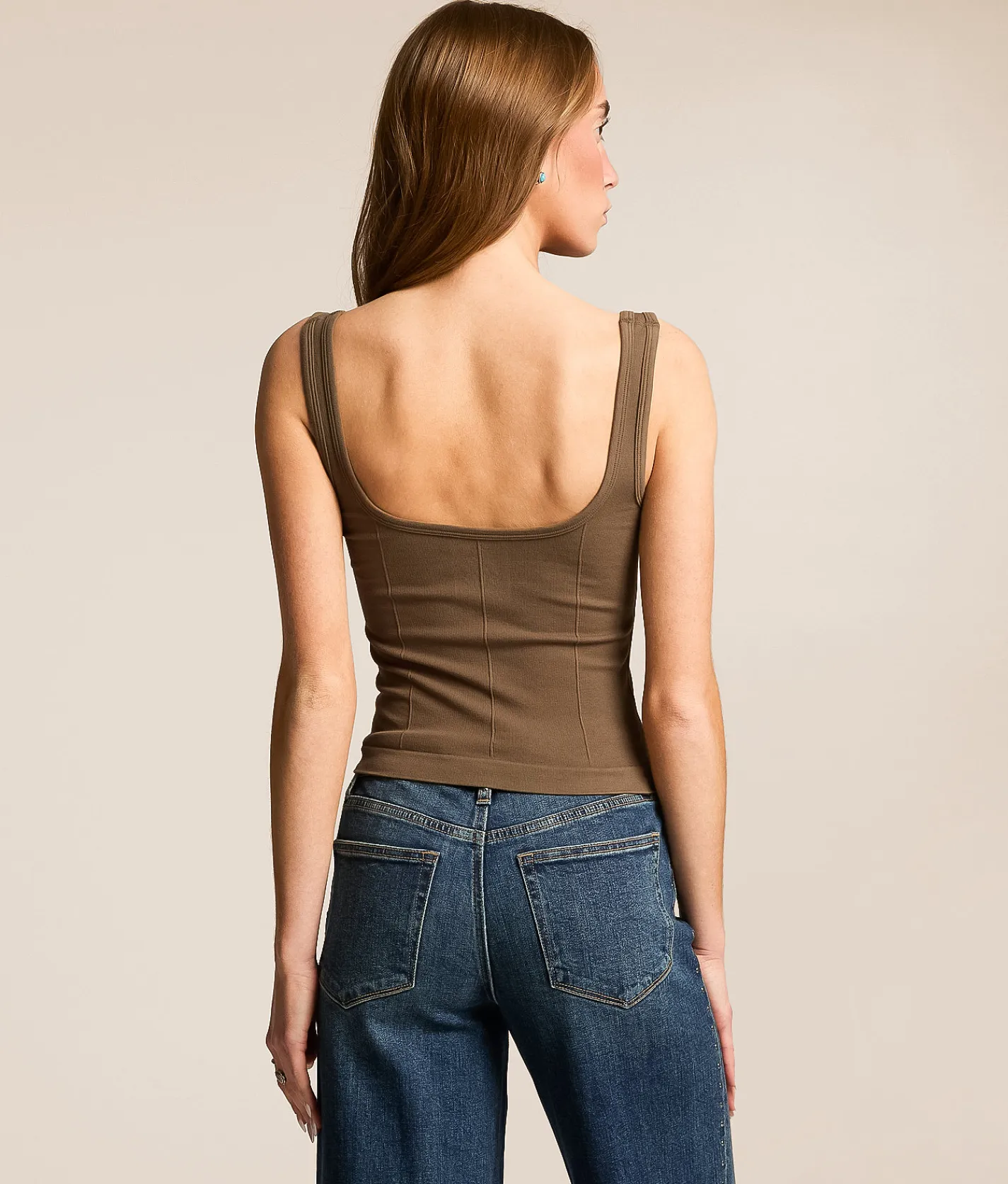 Tops | Free People Simply Soft Cropped Tank Top Gray