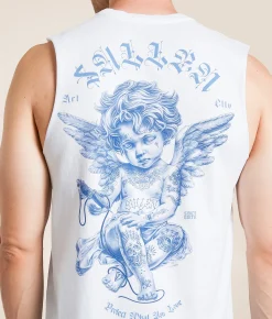 Tops | Sullen Since Birth Tank Top White