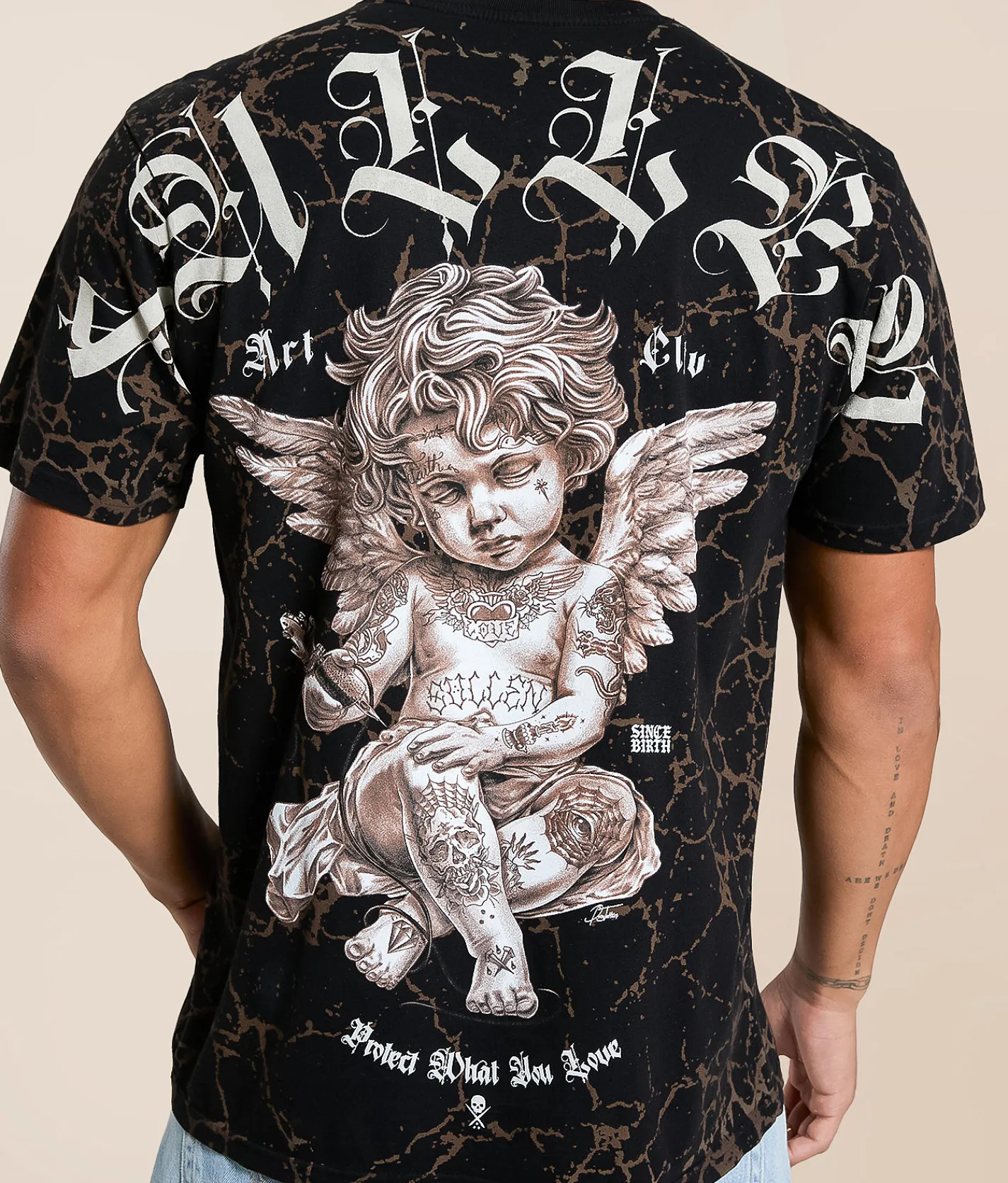 Tops|Graphic T-Shirts | Sullen Since Birth T-Shirt Jet Black