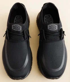 HEYDUDE™ Sirocco Active Shoe Black Black Online