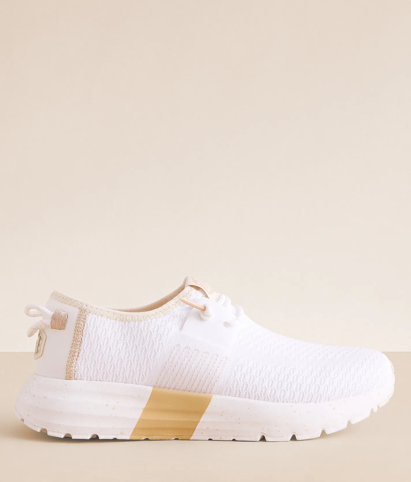 HEYDUDE™ Sirocco Sport Stretch Sneaker White Sand