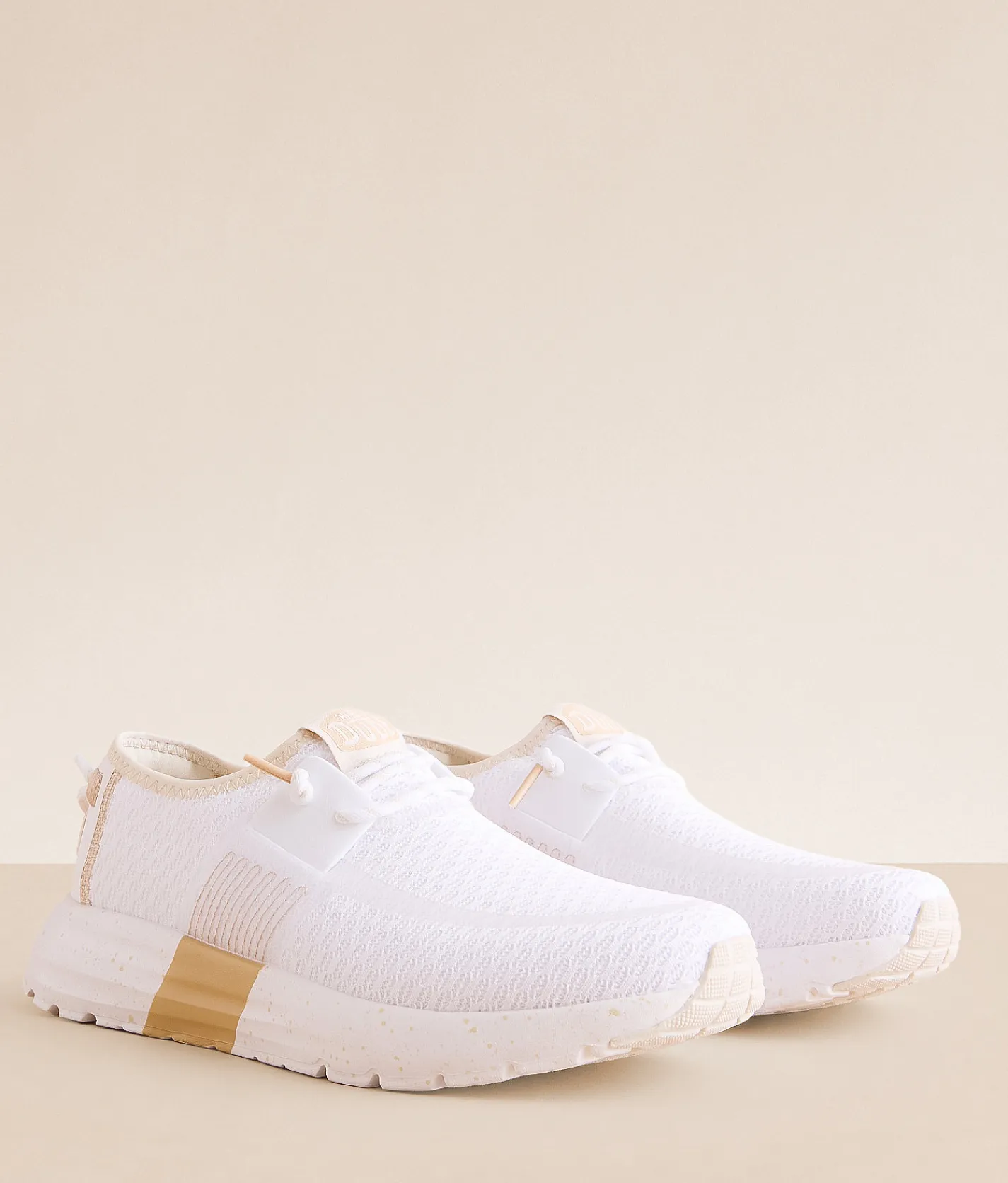 HEYDUDE™ Sirocco Sport Stretch Sneaker White Sand