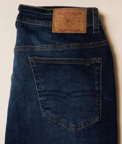 Bottoms|Jeans | Buffalo Six Straight Stretch Jean Indigo