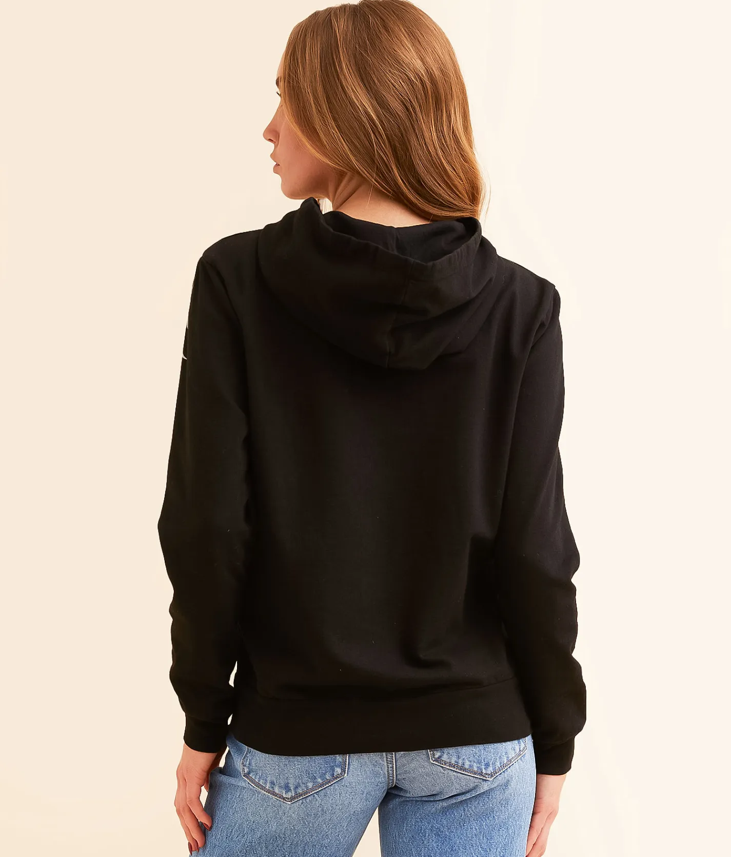 Tops | Affliction Skeleton Hooded Sweatshirt Black Reactive