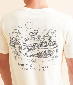 Graphic T-Shirts | Sendero Provisions Co. Skeleton Riders T-Shirt White