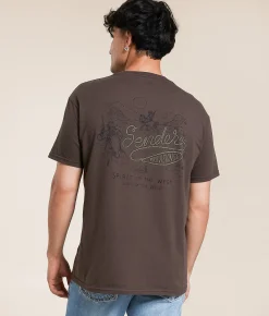 Graphic T-Shirts | Sendero Provisions Co. Skeleton Riders T-Shirt Light Brown