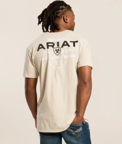 Ariat Sketchy Land T-Shirt Natural Sale