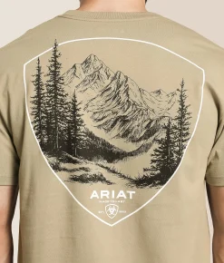 Tops|Graphic T-Shirts | Ariat Sketchy Valley T-Shirt Winter Twig