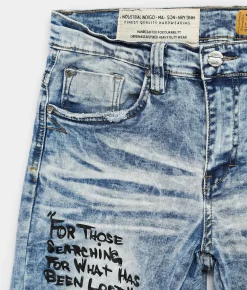 Sale Jeans|Bottoms | Industrial Indigo Skinny Stretch Jean Indigo
