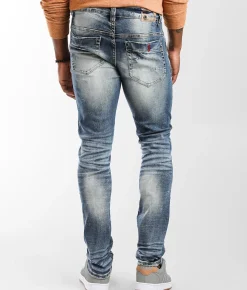 Industrial Indigo Skinny Stretch Jean Indigo Clearance