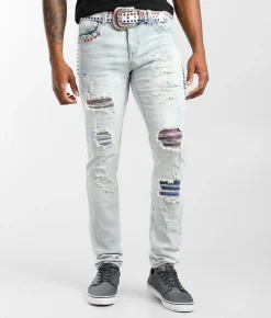 Industrial Indigo Skinny Stretch Jean Indigo Clearance