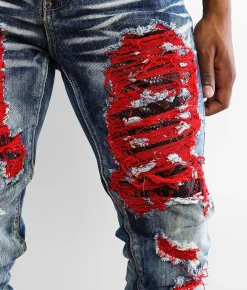 Industrial Indigo Skinny Stretch Jean Indigo Sale