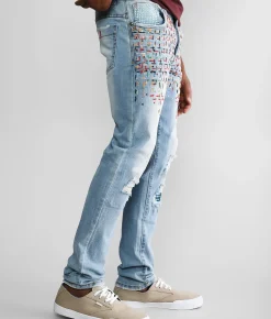 Sale Jeans|Bottoms | Industrial Indigo Skinny Stretch Jean Indigo