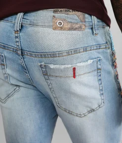 Sale Jeans|Bottoms | Industrial Indigo Skinny Stretch Jean Indigo
