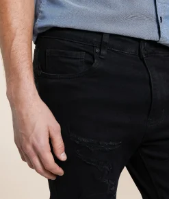 Waimea Skinny Stretch Jean Jet Black Sale