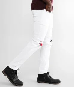 PREME Skinny Stretch Jean White Hot