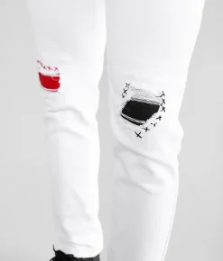 PREME Skinny Stretch Jean White Hot