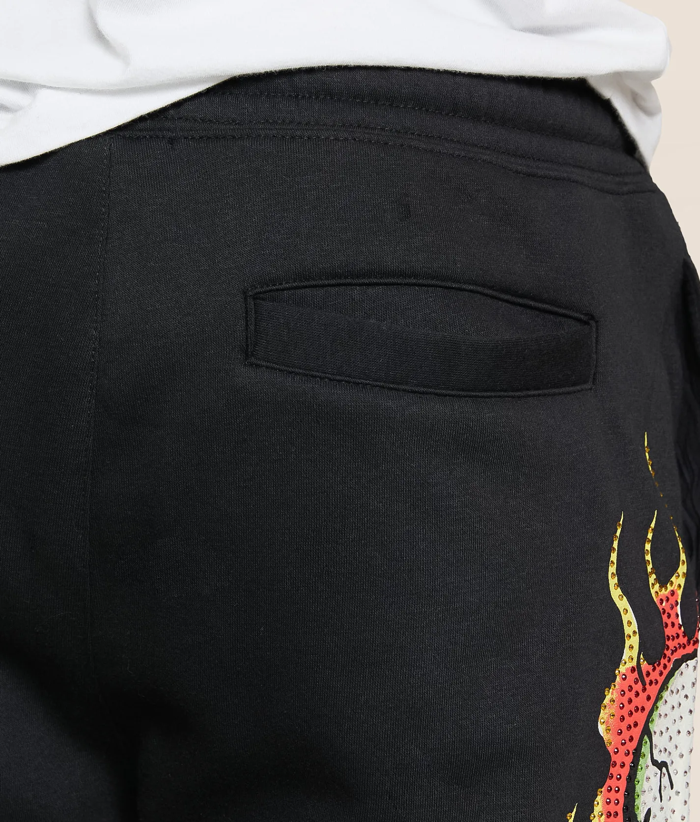 Bottoms | Ed Hardy Skull Flames Sweatpant Black