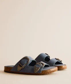Shoes | Very G Skye Western Sandal Blue