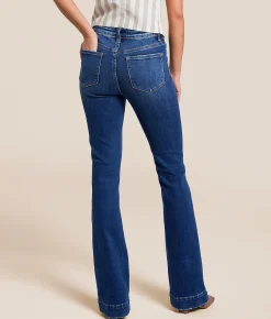 VERVET by Flying Monkey Skylar High Rise Boot Stretch Jean Sustainability New