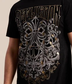 Graphic T-Shirts | Affliction Skyward Glory T-Shirt Black