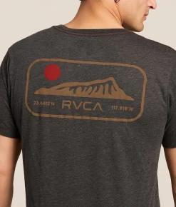 RVCA Sland Time T-Shirt Black Clearance