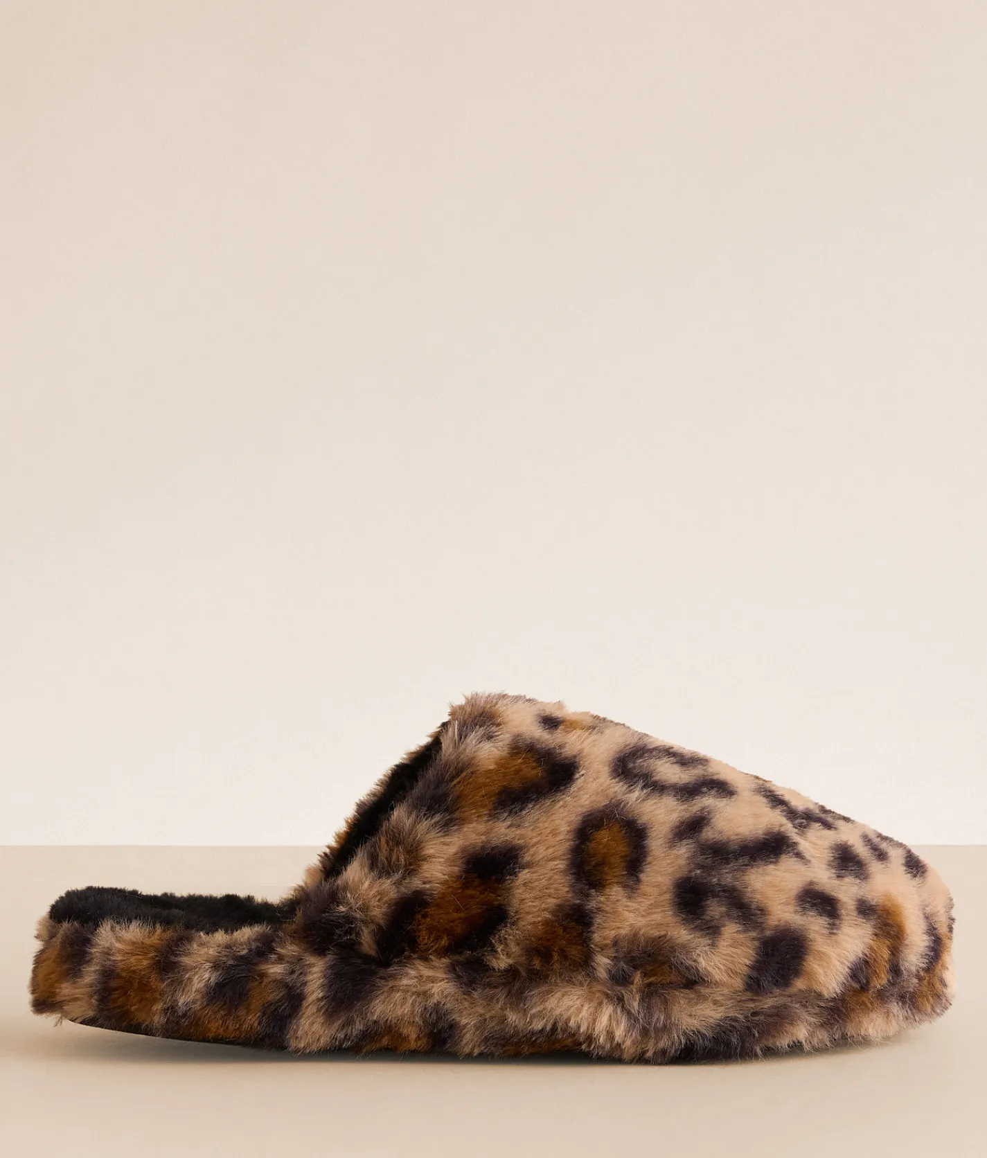 Shoes | Mia Sled Leopard Slipper Tan Leopard