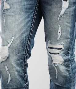 Rock Revival Jeans|Bottoms | Rock Revival Sleets Slim Straight Stretch Jean Sleets SJ204