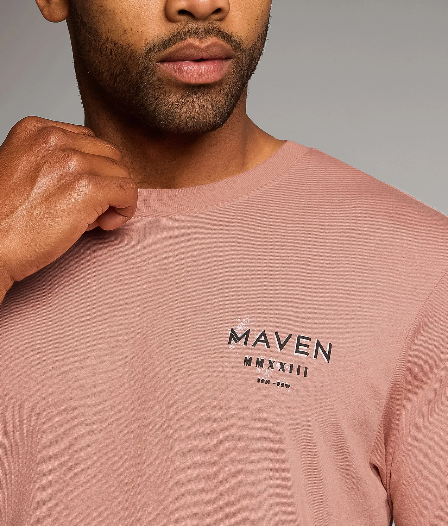 Maven Co-op Slide Plate II T-Shirt Apricot Heather Clearance