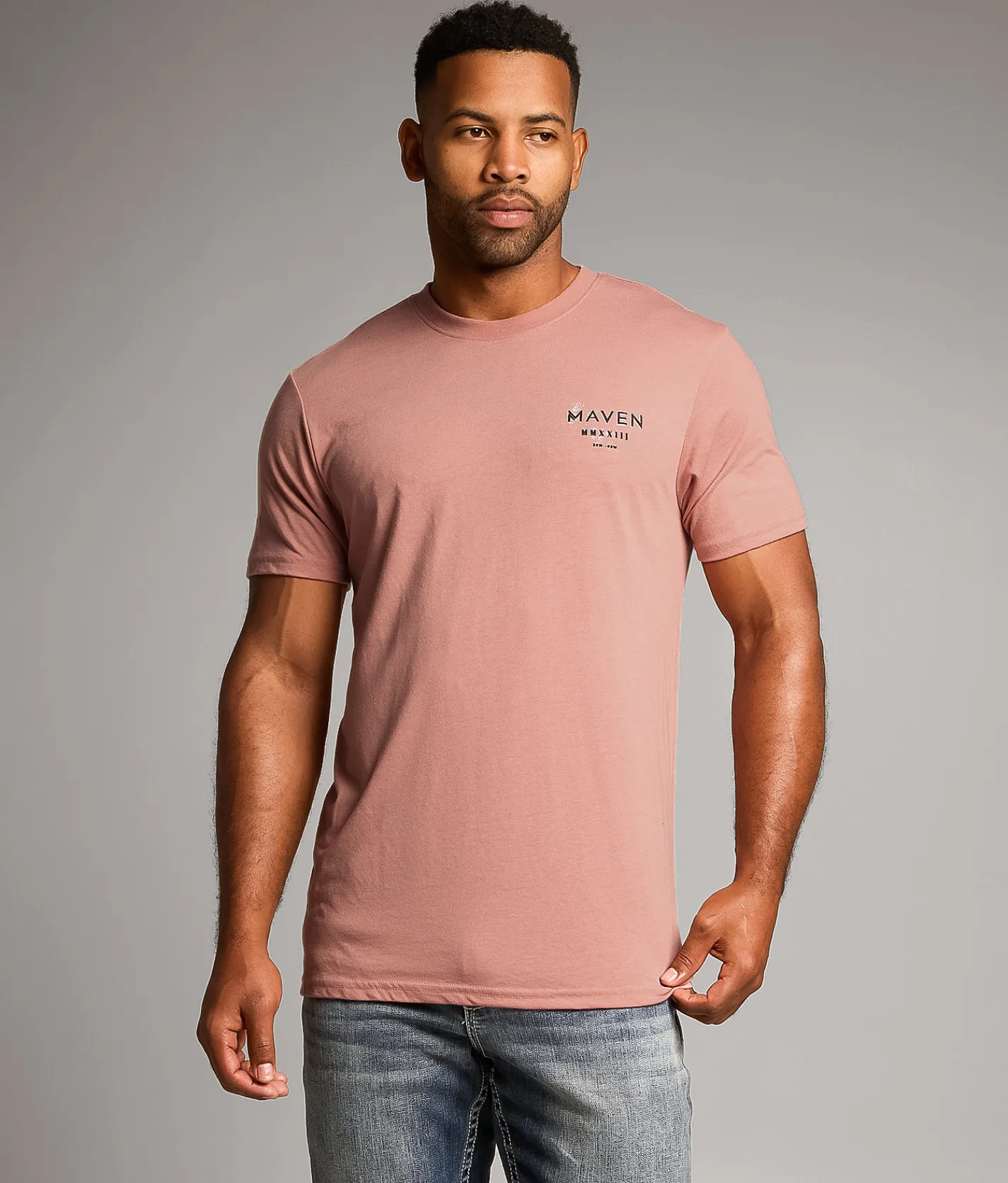 Maven Co-op Slide Plate II T-Shirt Apricot Heather Clearance