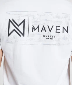 Graphic T-Shirts | Maven Co-op Slide Plate T-Shirt White
