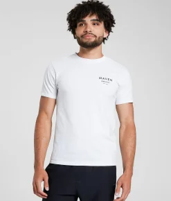 Graphic T-Shirts | Maven Co-op Slide Plate T-Shirt White
