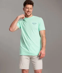 Maven Co-op Slide Plate T-Shirt Beach Glass New
