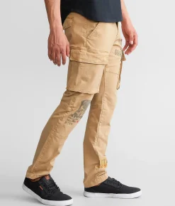 Bottoms | Smoke Rise® Slim Cargo Taper Stretch Pant Khaki