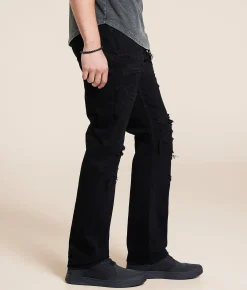 Smuggler's Moon Slim Straight Jean Black