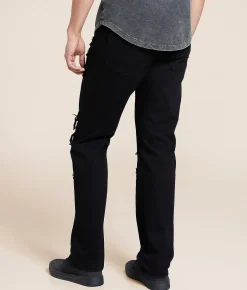 Smuggler's Moon Slim Straight Jean Black
