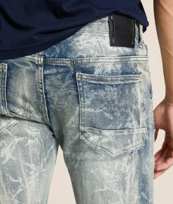 Smoke Rise® Slim Straight Stretch Jean Kelly Blue Online