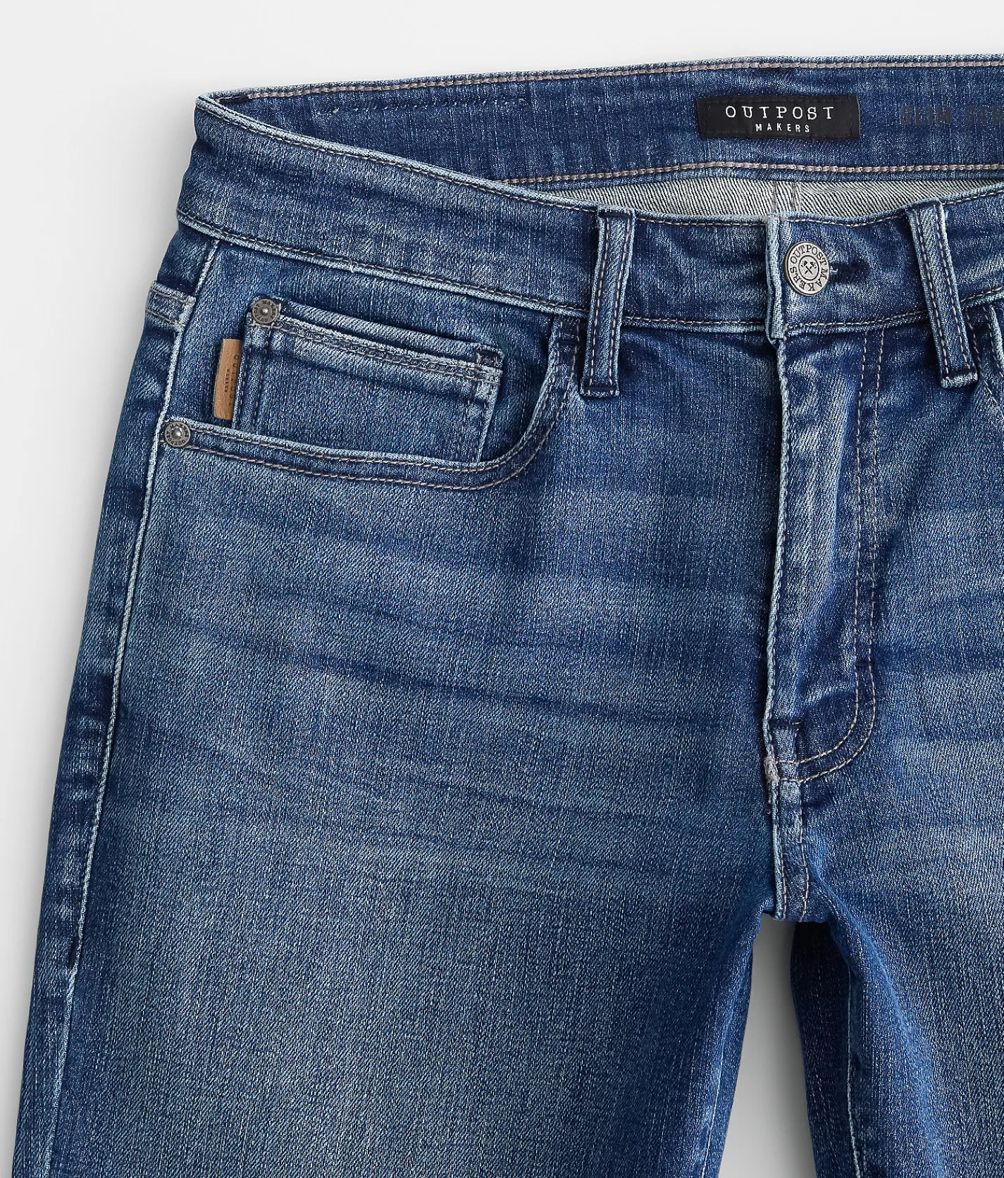 Sale Jeans|Bottoms | Outpost Makers Slim Straight Stretch Jean Airisol