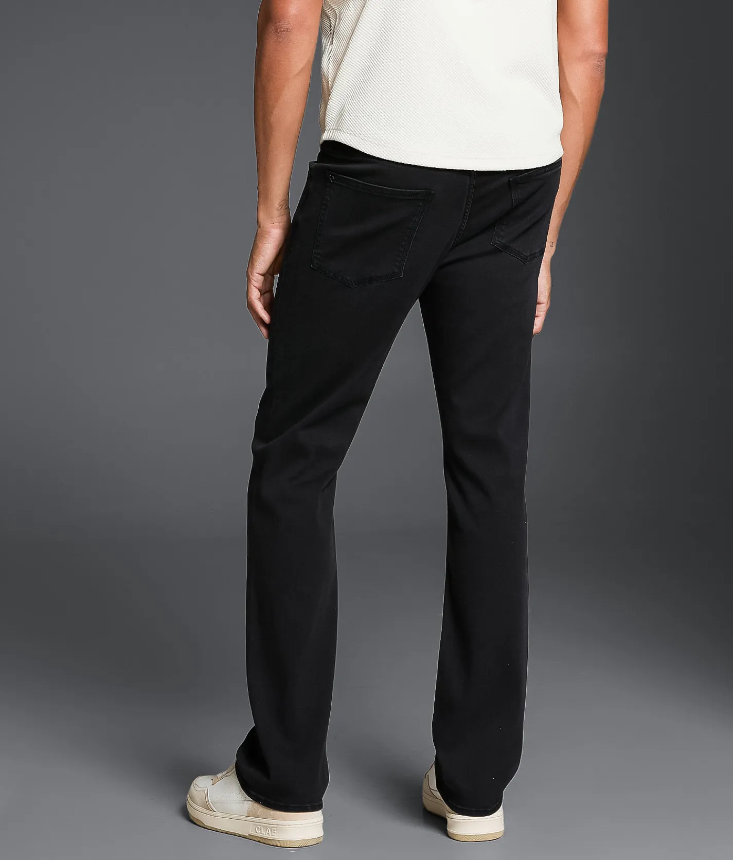 Outpost Makers Slim Straight Stretch Jean Black Discount